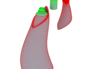 woman lamp 3D Model
