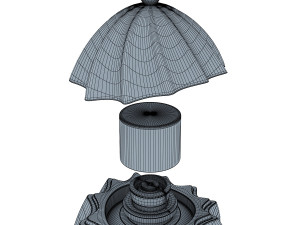 egg lamp 3D मॉडल