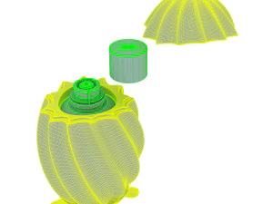 lampa jajeczna Model 3D