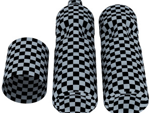 oil bottle 1 liter 3D Model