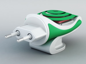 mosquitall fumigator green 3D Model