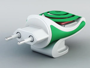 mosquitall fumigator green 3D Model