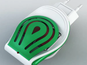 mosquitall fumigator green 3D Model