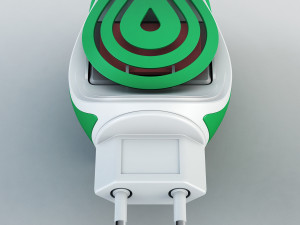mosquitall fumigator green 3D Model