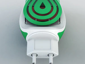 mosquitall fumigator green 3D Model
