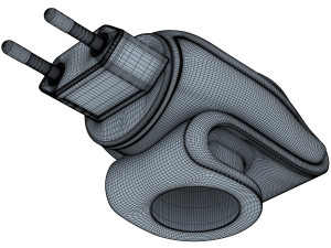 mosquitall fumigator green 3D Model