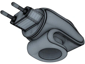 mosquitall fumigator green 3D Model