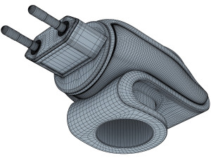 mosquitall fumigator green 3D Model