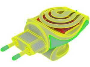 mosquitall fumigator green 3D Model