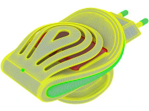 mosquitall fumigator green 3D Model