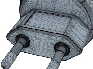 mosquitall fumigator blue 3D Model