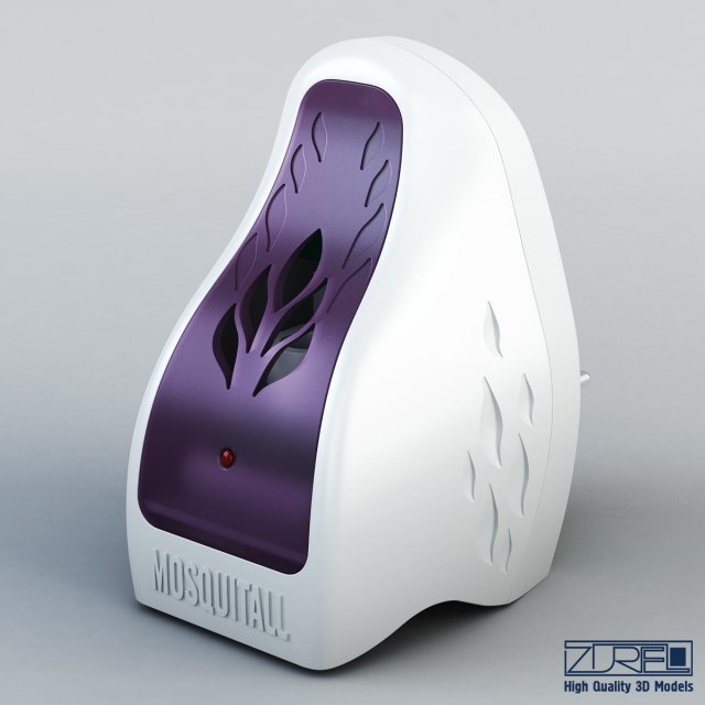 mosquitall fumigator purple Modello 3D .c4d .max .obj .3ds .fbx .stl .blend 