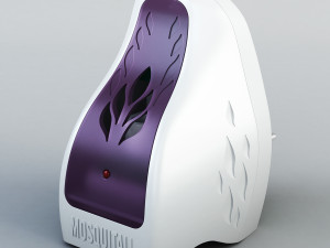 mosquitall fumigator purple 3D Model