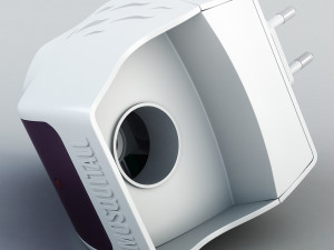 mosquitall fumigator purple Modello 3D