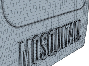 mosquitall fumigator purple Modello 3D
