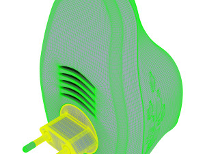 mosquitall fumigator purple Modello 3D