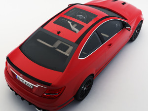 mercedes-benz c63 amg edition 507 3D Model