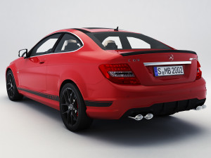 mercedes-benz c63 amg edition 507 3D Model