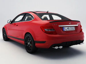 mercedes-benz c63 amg edition 507 3D Model