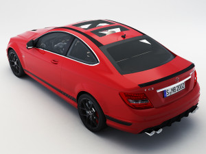 mercedes-benz c63 amg edition 507 3D Model