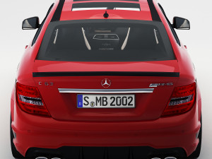 mercedes-benz c63 amg edition 507 3D Model
