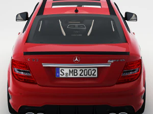 mercedes-benz c63 amg edition 507 3D Model