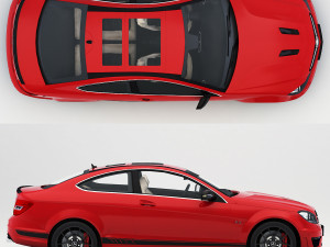 mercedes-benz c63 amg edition 507 3D Model