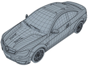 mercedes-benz c63 amg edition 507 3D Model