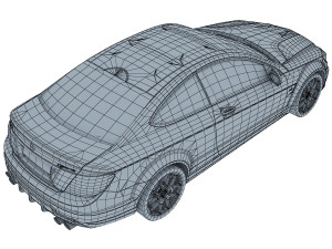 mercedes-benz c63 amg edition 507 3D Model