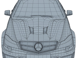mercedes-benz c63 amg edition 507 3D Model