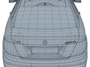 mercedes-benz c63 amg edition 507 3D Model