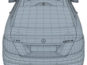 mercedes-benz c63 amg edition 507 3D Model