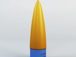 cosmetic cream tube v 1 3D Model