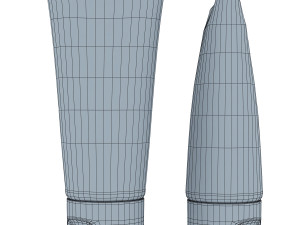 cosmetic cream tube v 1 3Dモデル
