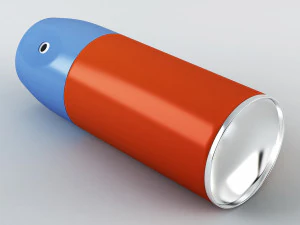 bomboletta spray v1 Modello 3D