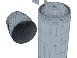 spray can v 1 3D Model