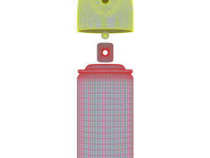 spray can v 1 3D Model