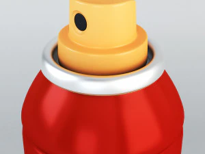 kaleng semprot 150ml Model 3D