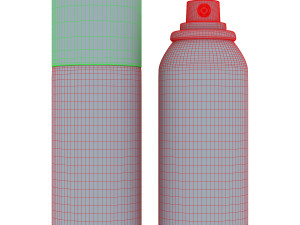 spray can 100ml 3D मॉडल