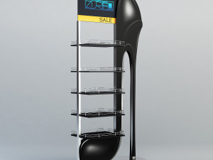 rack shoes v 1 Modelo 3D