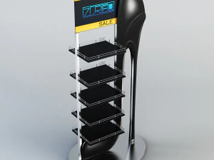 rack shoes v 1 3D Model