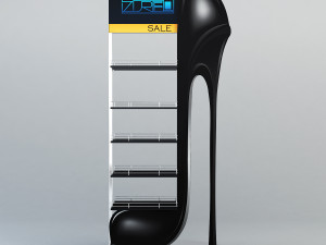 rack shoes v 1 Modello 3D