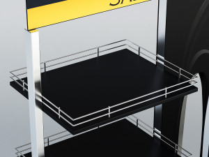 rack shoes v 1 Modello 3D