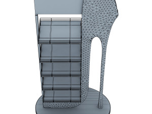 rack shoes v 1 Modello 3D