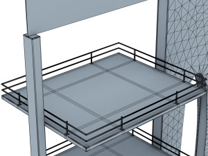 rack shoes v 1 Modello 3D