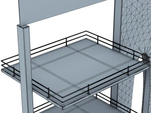 rack shoes v 1 3D Model