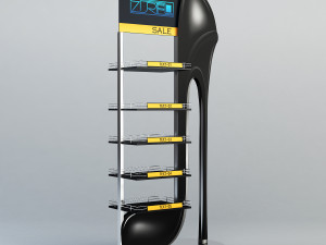 rack shoes v 2 Modelo 3D