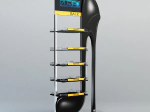 rak sepatu v 2 Model 3D