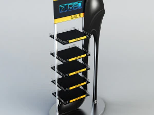 rack shoes v 2 3D Model