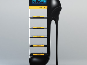 rack shoes v 2 3D-Modell